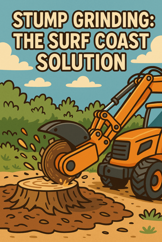 Stump Grinding: The Surf Coast Solution