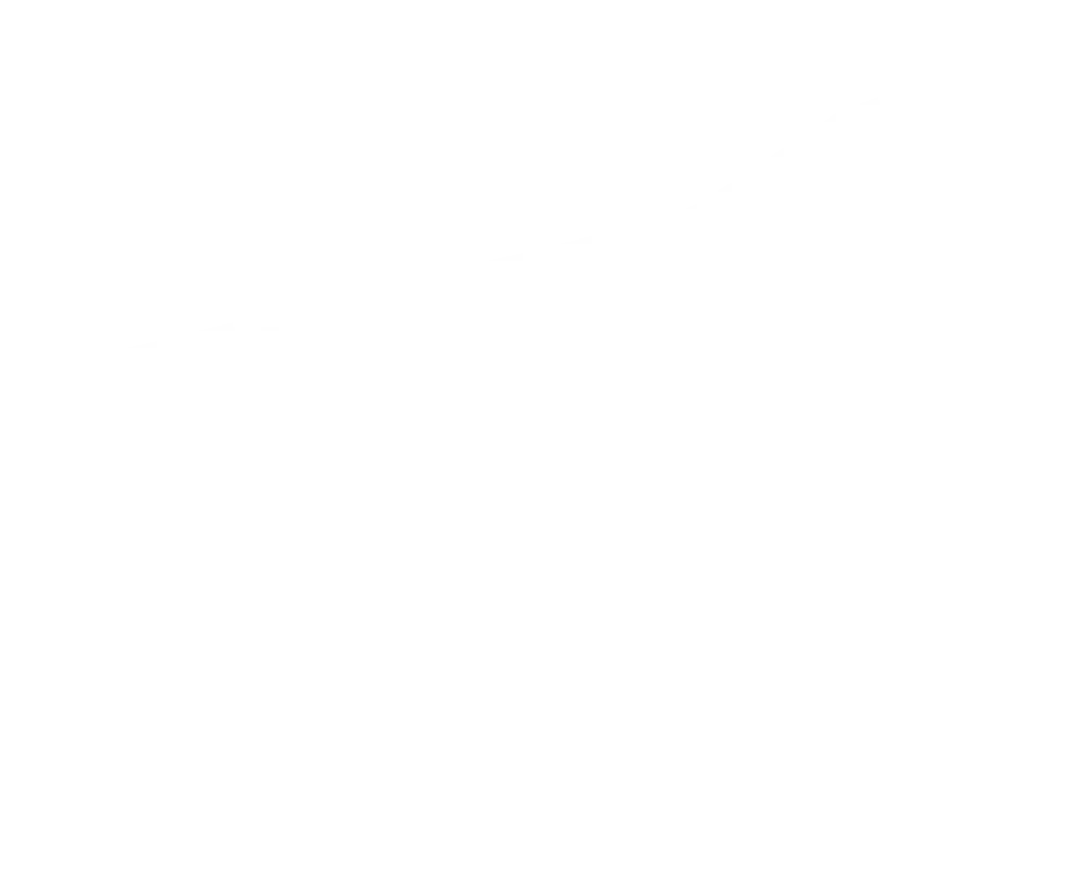 A white silhouette of a geographic area on a black background.