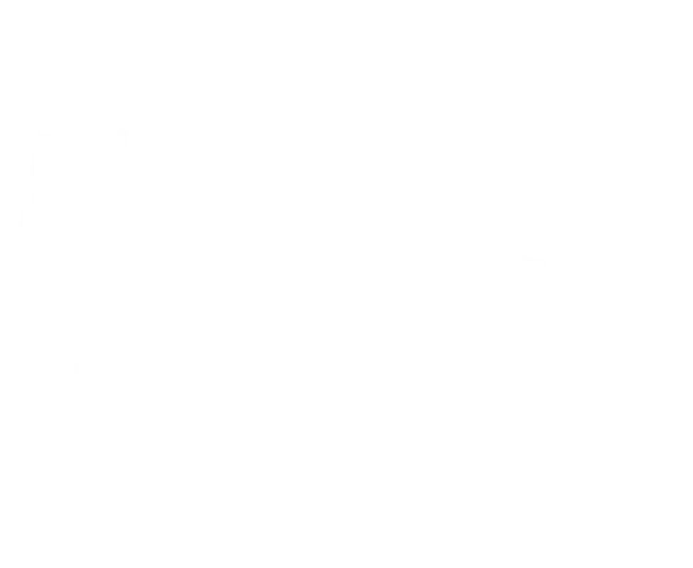 A white silhouette of a geographic area on a black background.